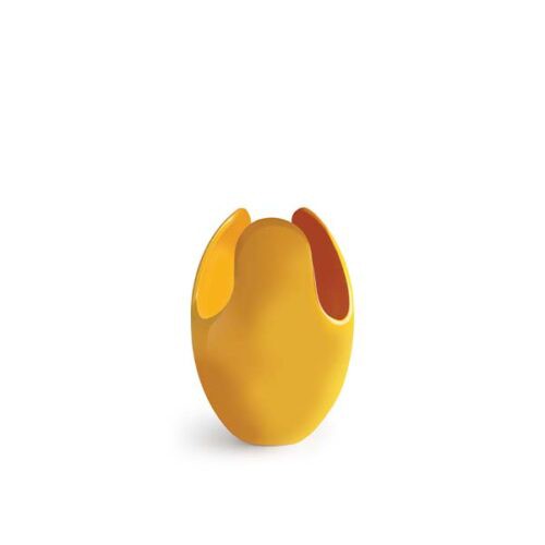 Vaso giallo D18 x h28 Dune