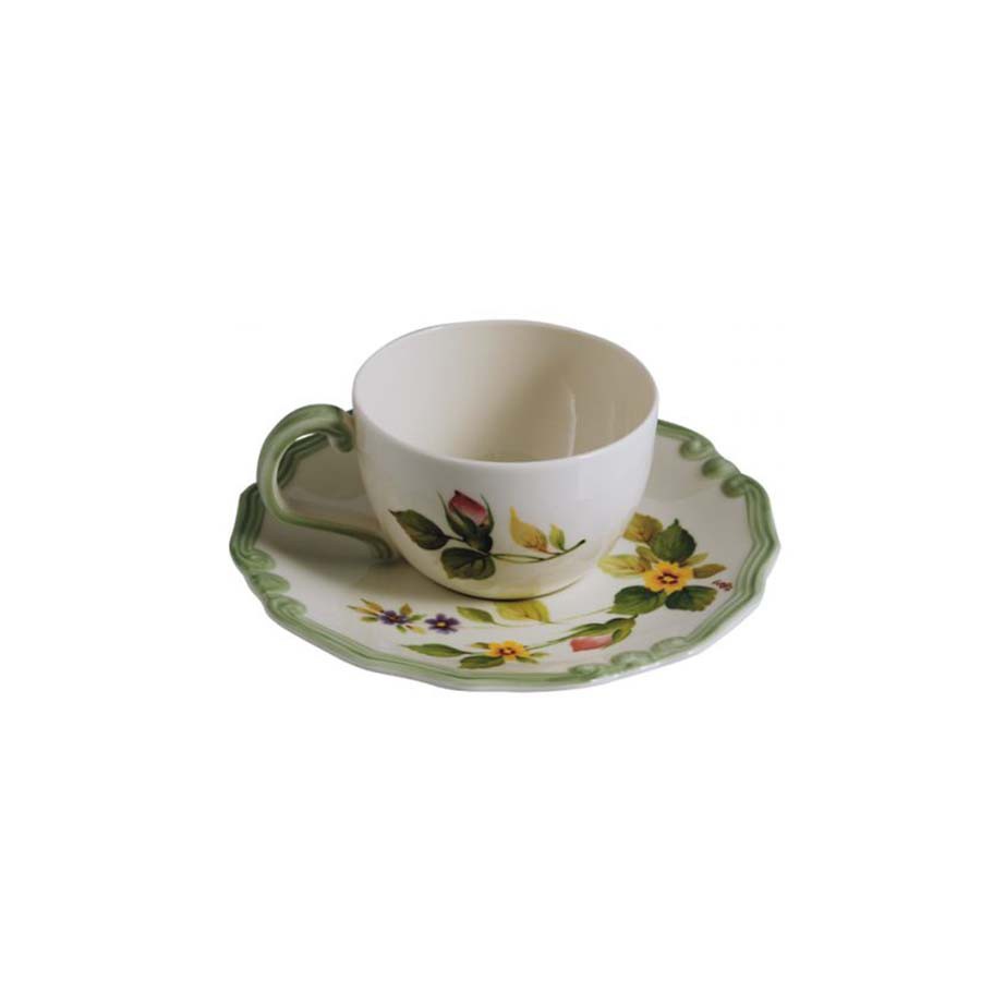 Tazza the con piatto Scudery Florence