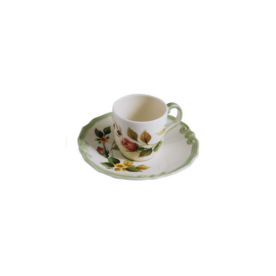 Tazza caffè con piatto Scudery Florence