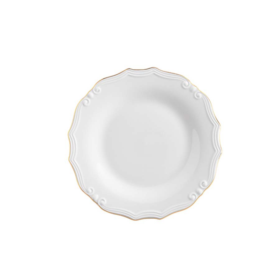 Piatto frutta 21 cm Scudery Gold
