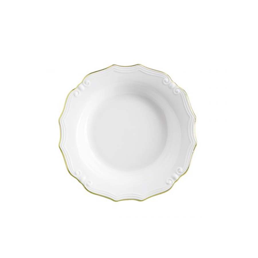 Piatto fondo 23 cm Scudery Gold