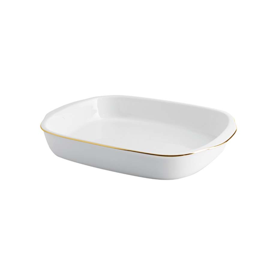 Pirofila rettangolare 39 cm Scudery Gold