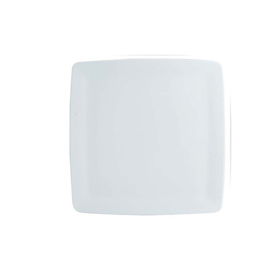 Piatto Piano cm 27 Plaza Bianco