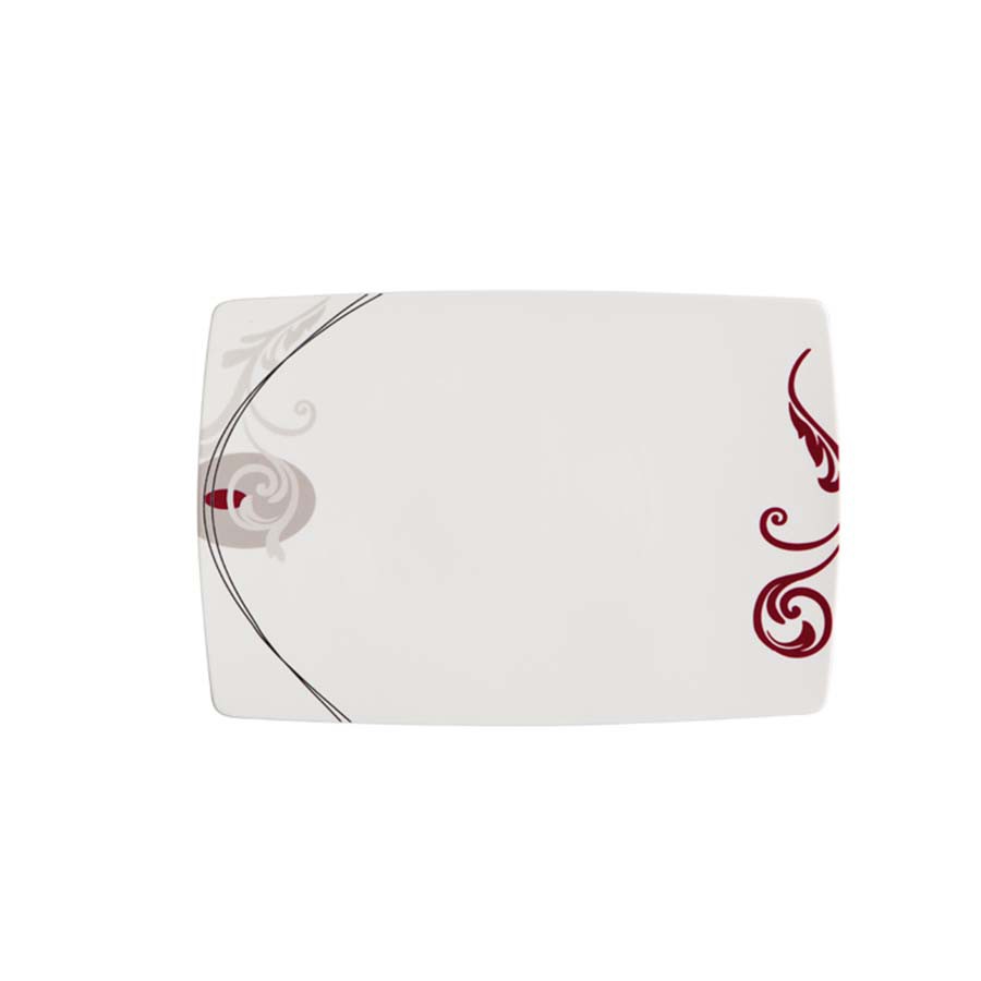 Vassoio rettangolare cm 46 Plaza Border