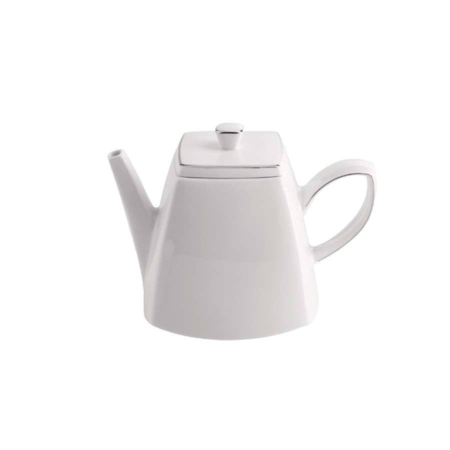 Teiera con coperchio Plaza Platinum