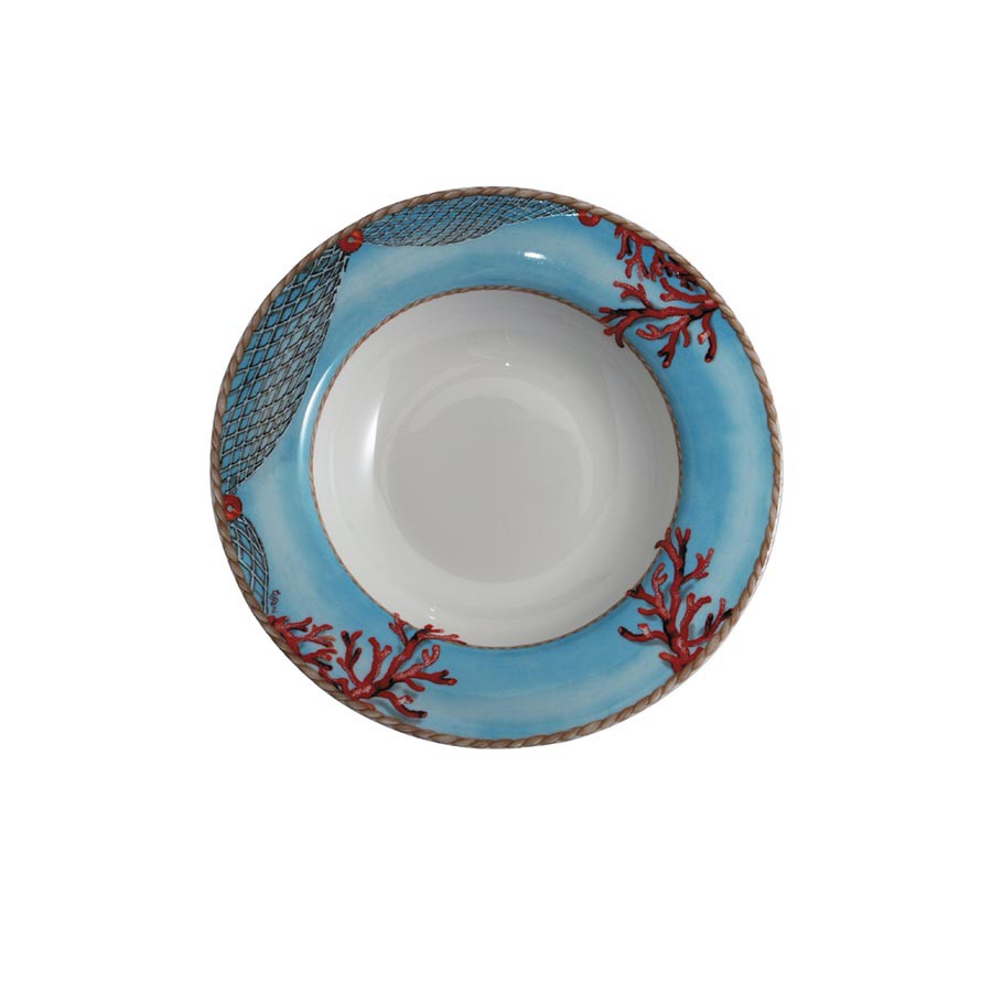 Piatto fondo cm 23 Galassia Coral Bay