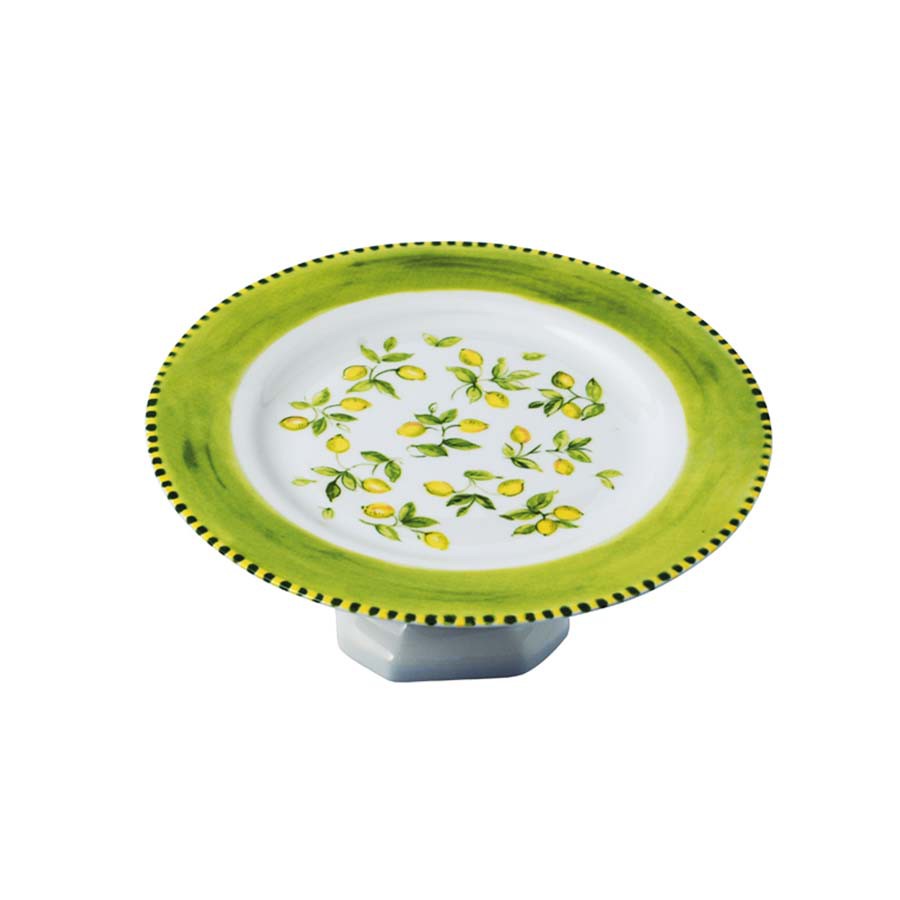 Alzatina con piede cm 21 Galassia Limoni