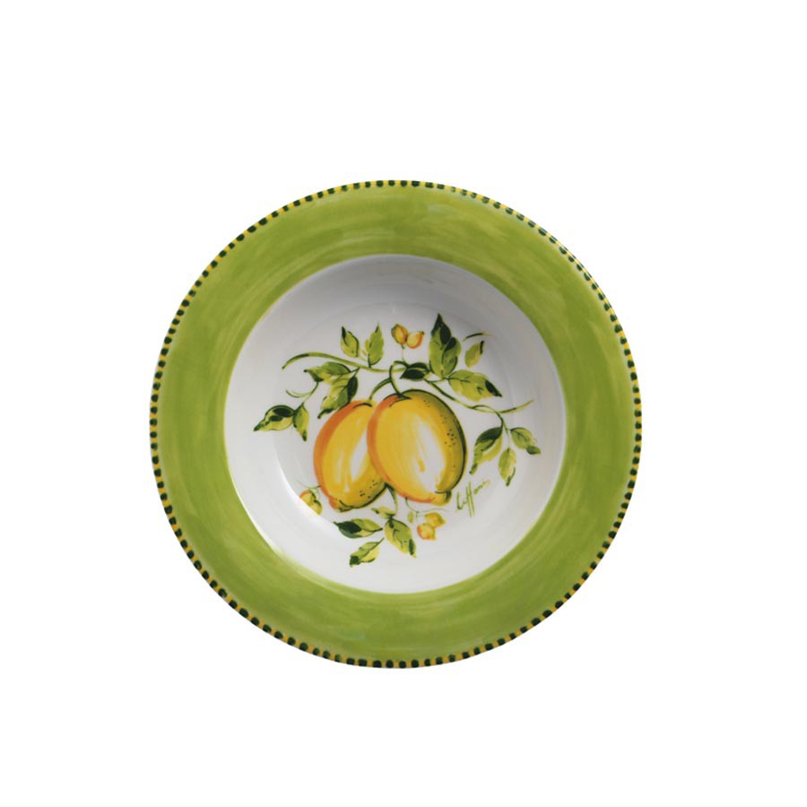 Piatto fondo cm 23 Galassia Limoni