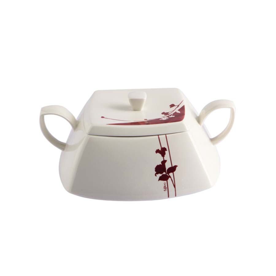 Zuppiera con coperchio Plaza Tamurè