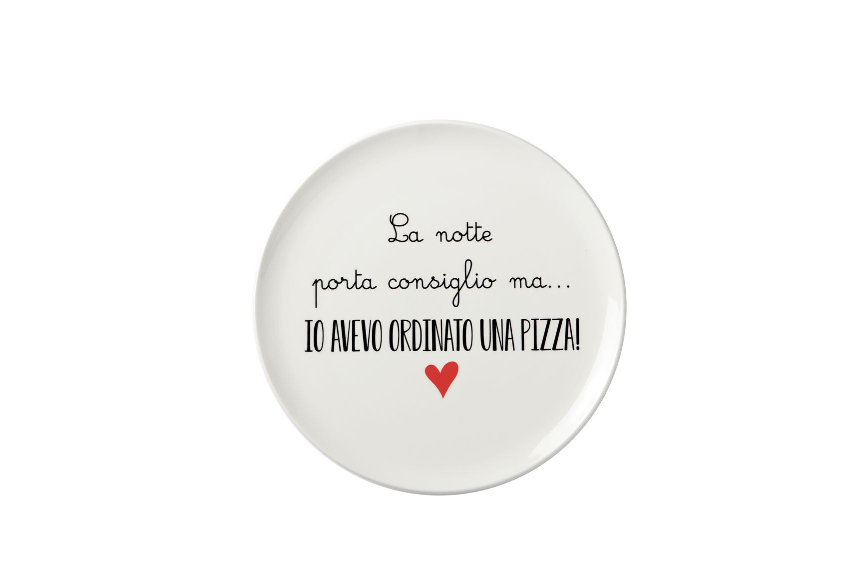 Piatto pizza c/scritte 32 cm