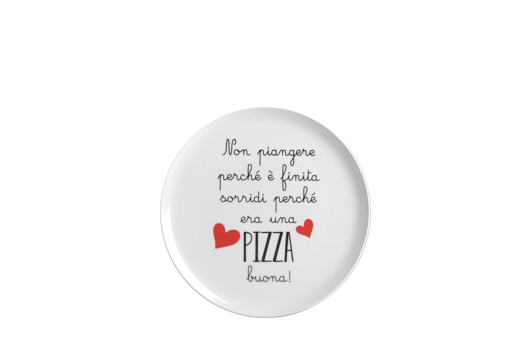 Piatto pizza c/scritte 32 cm