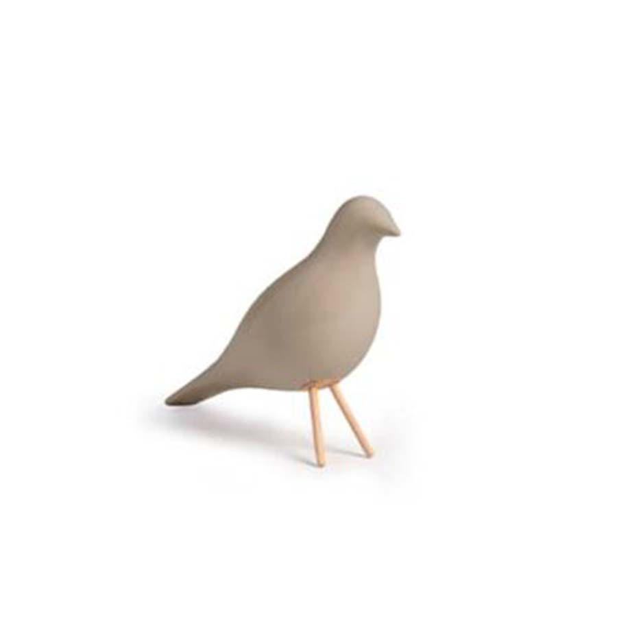 Statuina Uccello con zampe in legno vari colori Harmony