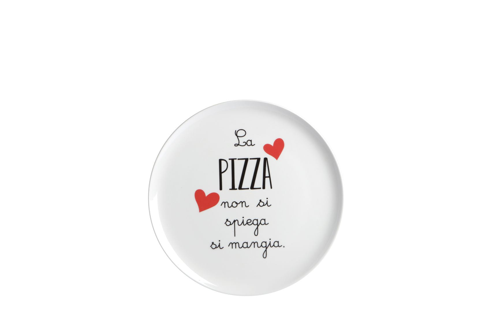 Piatto pizza c/scritte 32 cm