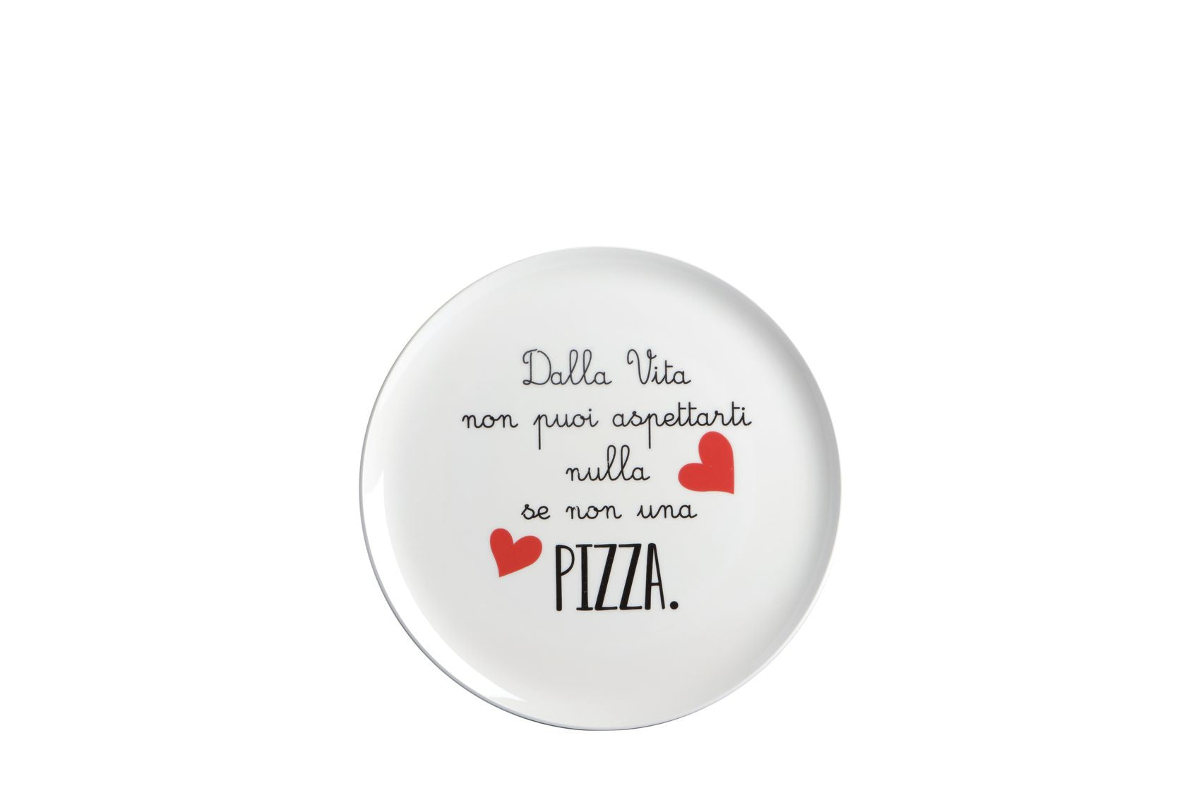 Piatto pizza c/scritte 32 cm