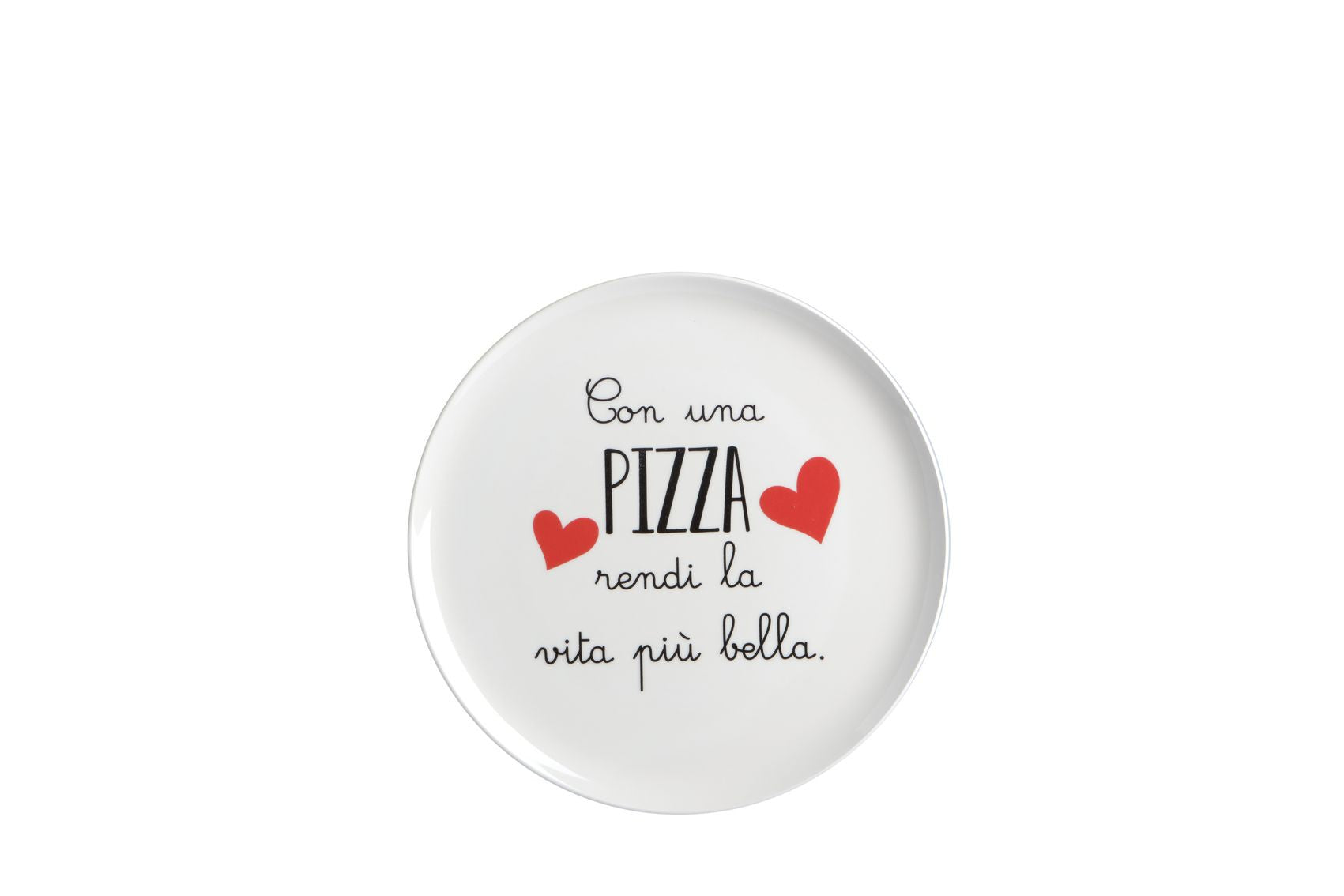 Piatto pizza c/scritte 32 cm