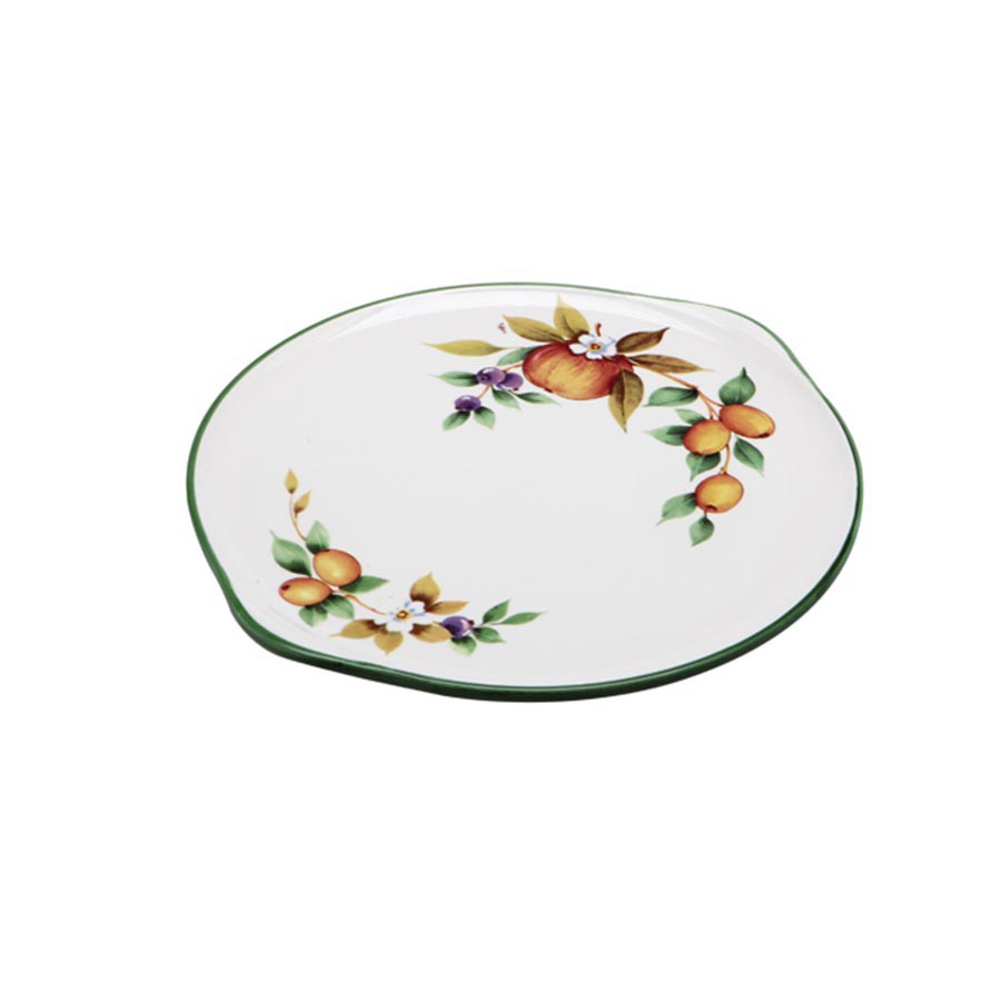 Piatto torta c/manici cm 30 Country Selva