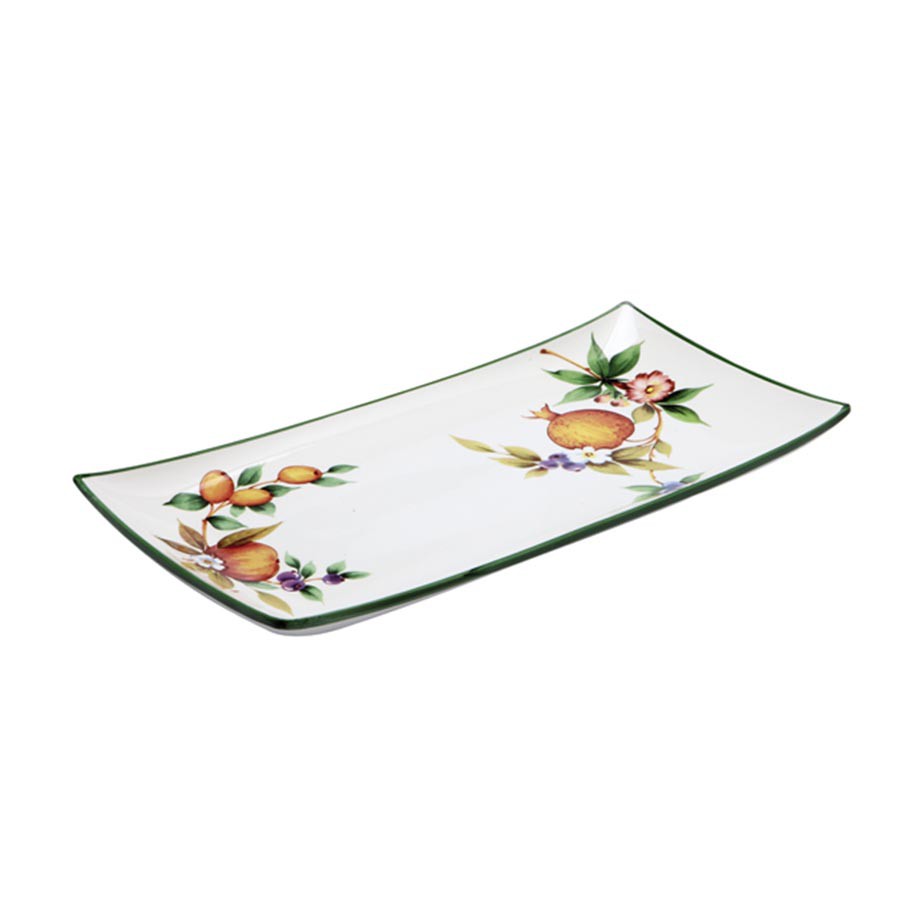 Vassoio rettangolare cm 46x31 Country Selva