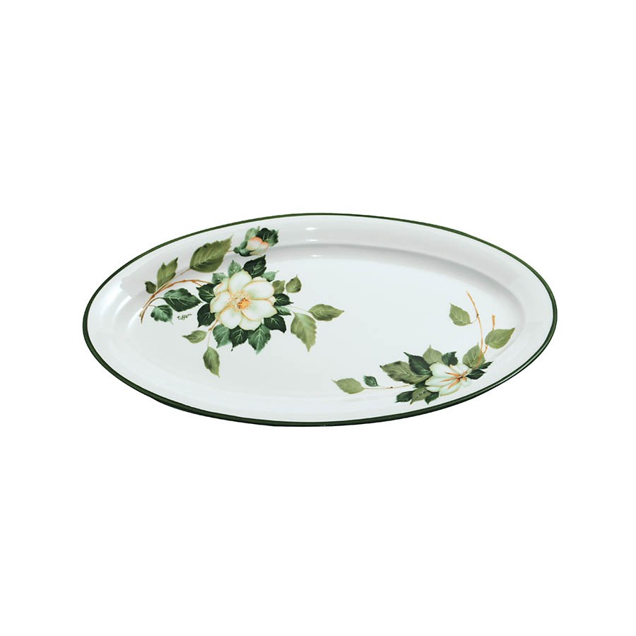 Ovale pesce cm 31 Country Camelia