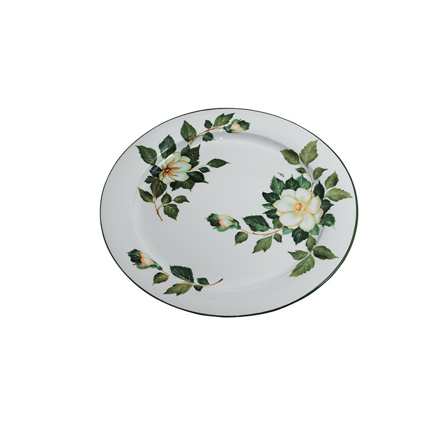 Vassoio tondo cm 37 Country Camelia