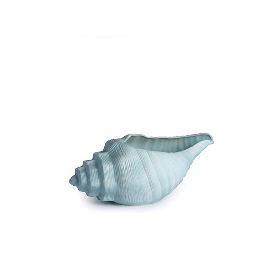 Conchiglia  Oceano Celeste H15  32,5 x 16,5 x h15 cm