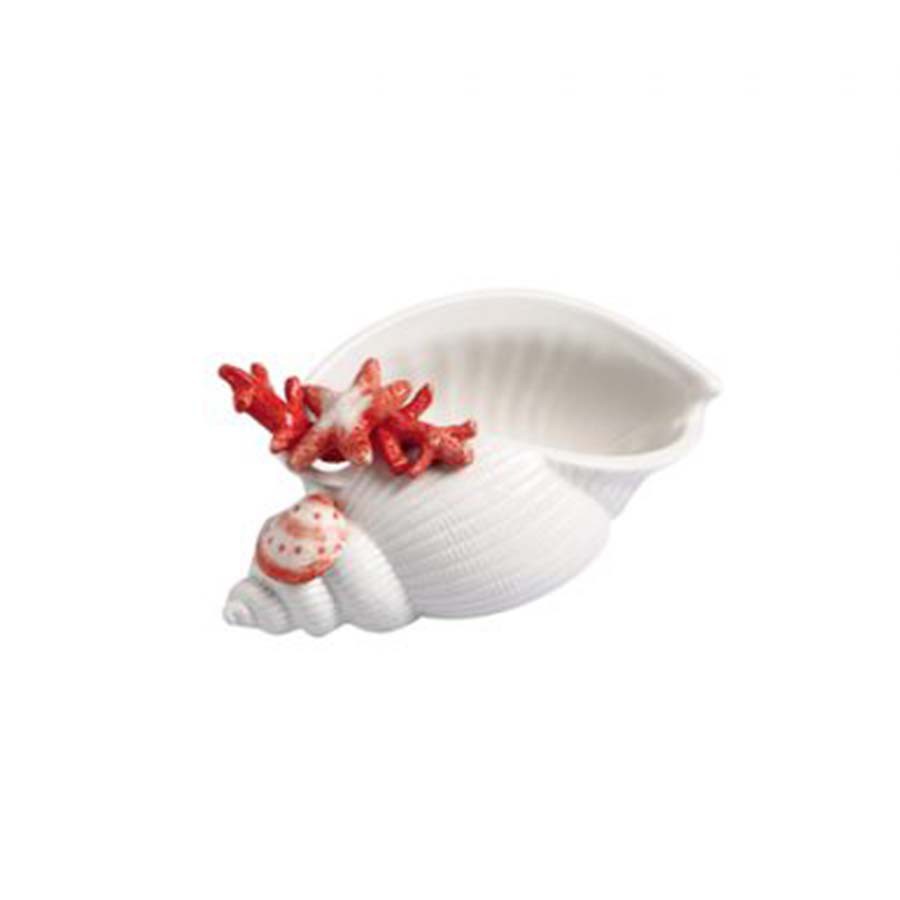 Vassoio Conchiglia Imperiale Media cm 33x13 Mar Rosso