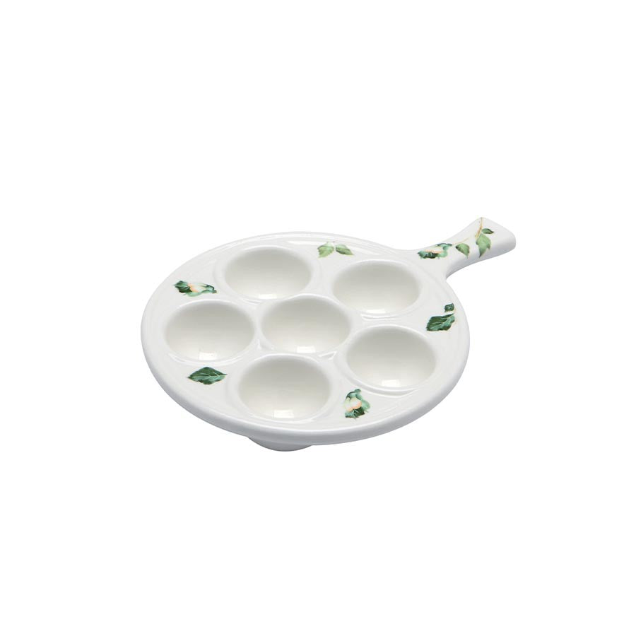 Portauovo 6 scomparti cm 13 Country Camelia