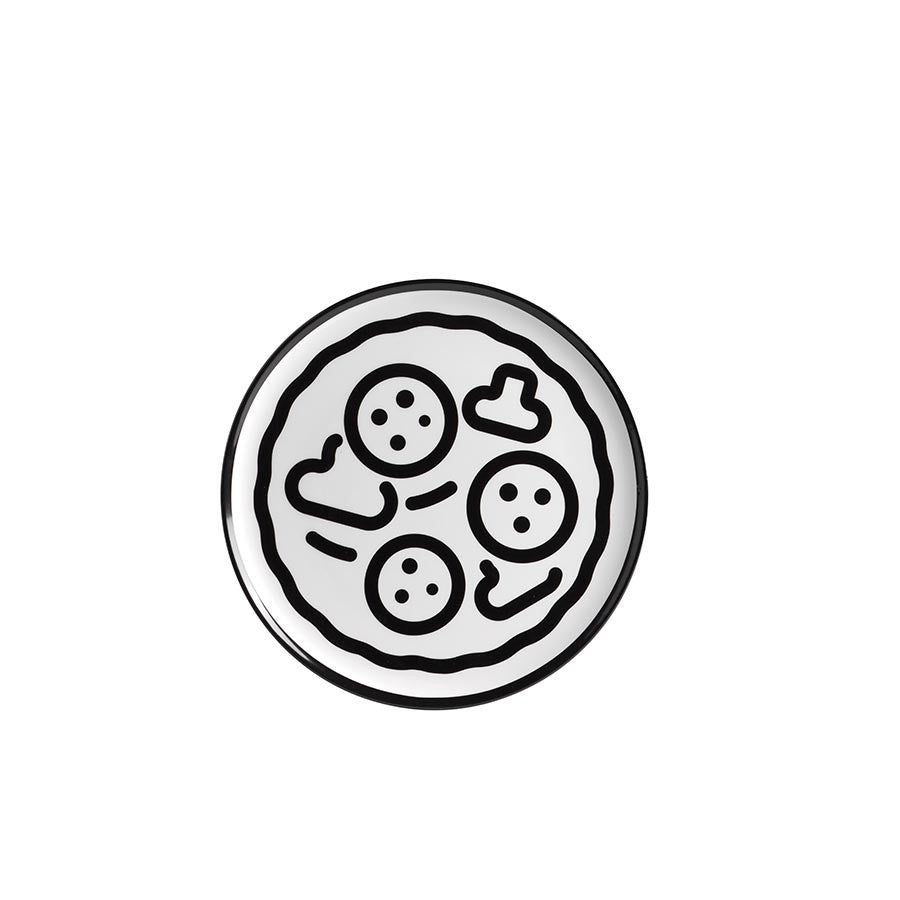 Piatto Pizza Street Art Collection D32 cm Verdure