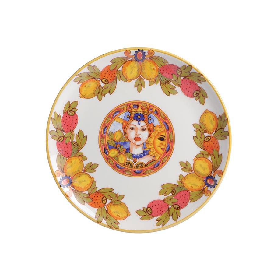 Piatto piano cm 28 Caltagirone