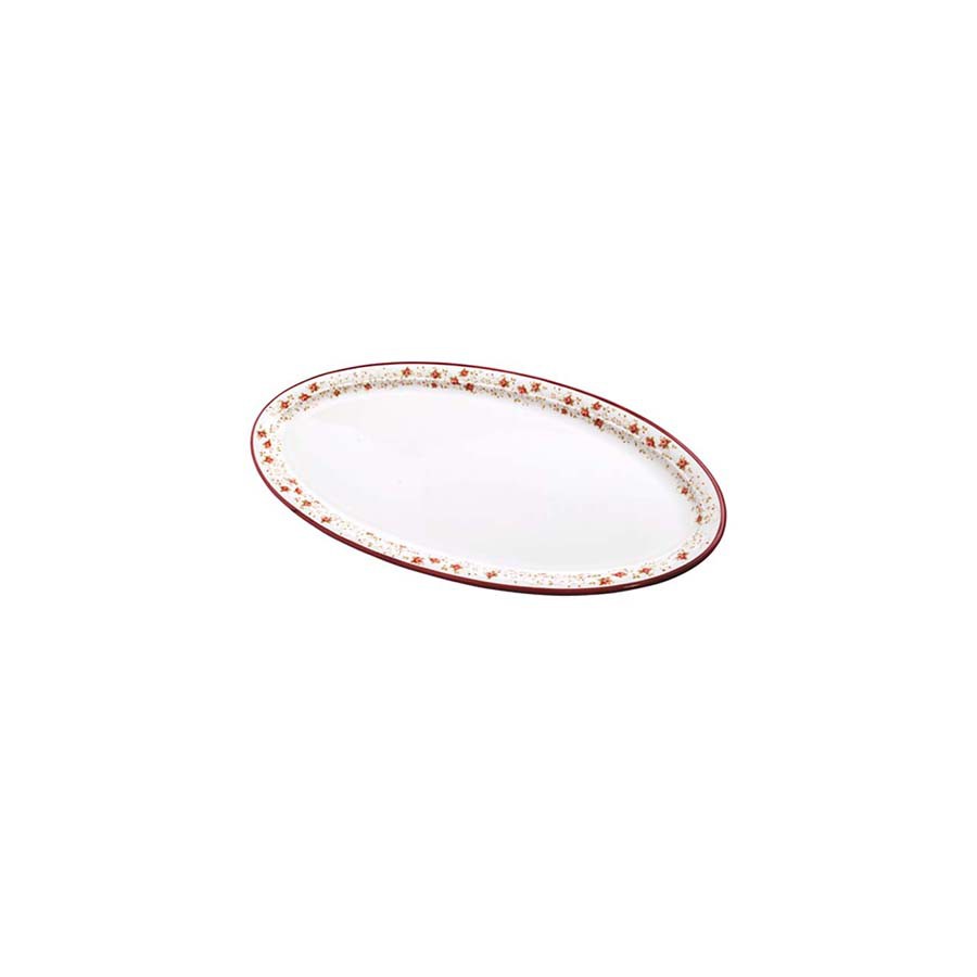 Vassoio Ovale pesce 2 dimensioni Scudery Rosaspina