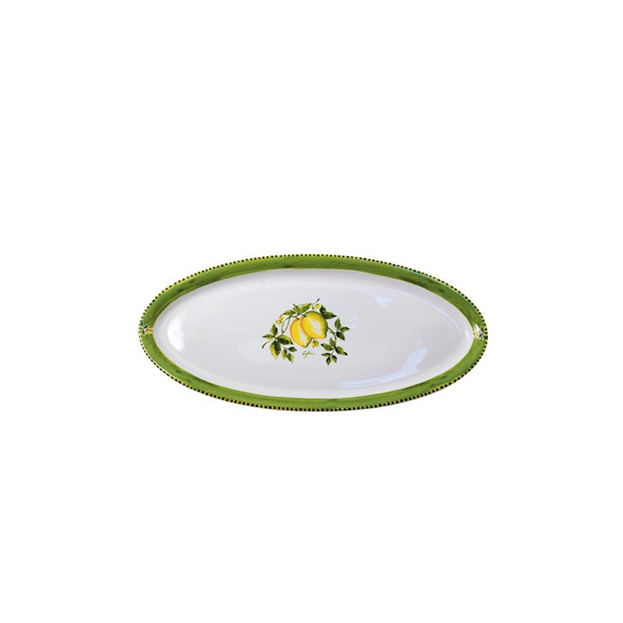 Vassoio Ovale pesce cm 31 Galassia Limoni
