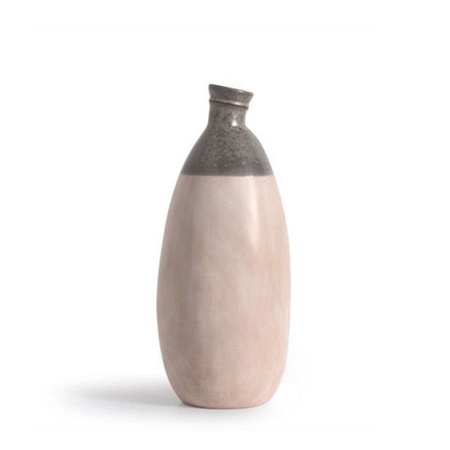 Vaso alto Grigio/Rosa 21x h51,5cm Pandora