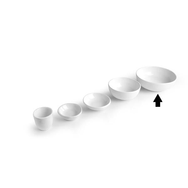 Set 6 Coppette Bianco 16 cm Snack Holder