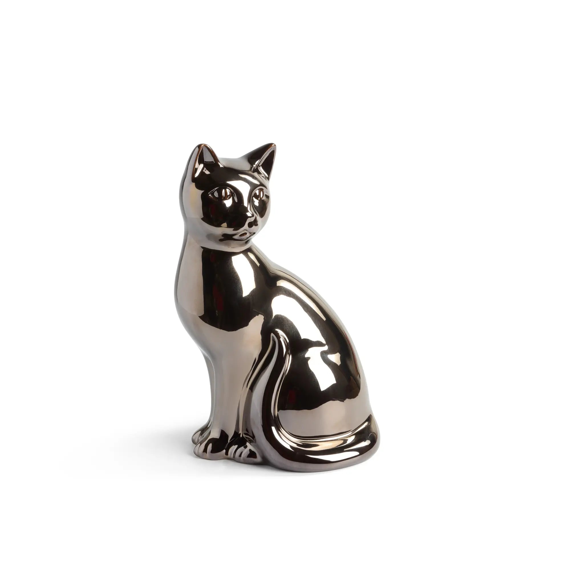 Gatto Oro 22 x 17 x H 28 cm – Gold & Silver