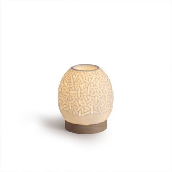 Lampada Profumatore Ovale grande cm 14,4x14,4 h 16,3