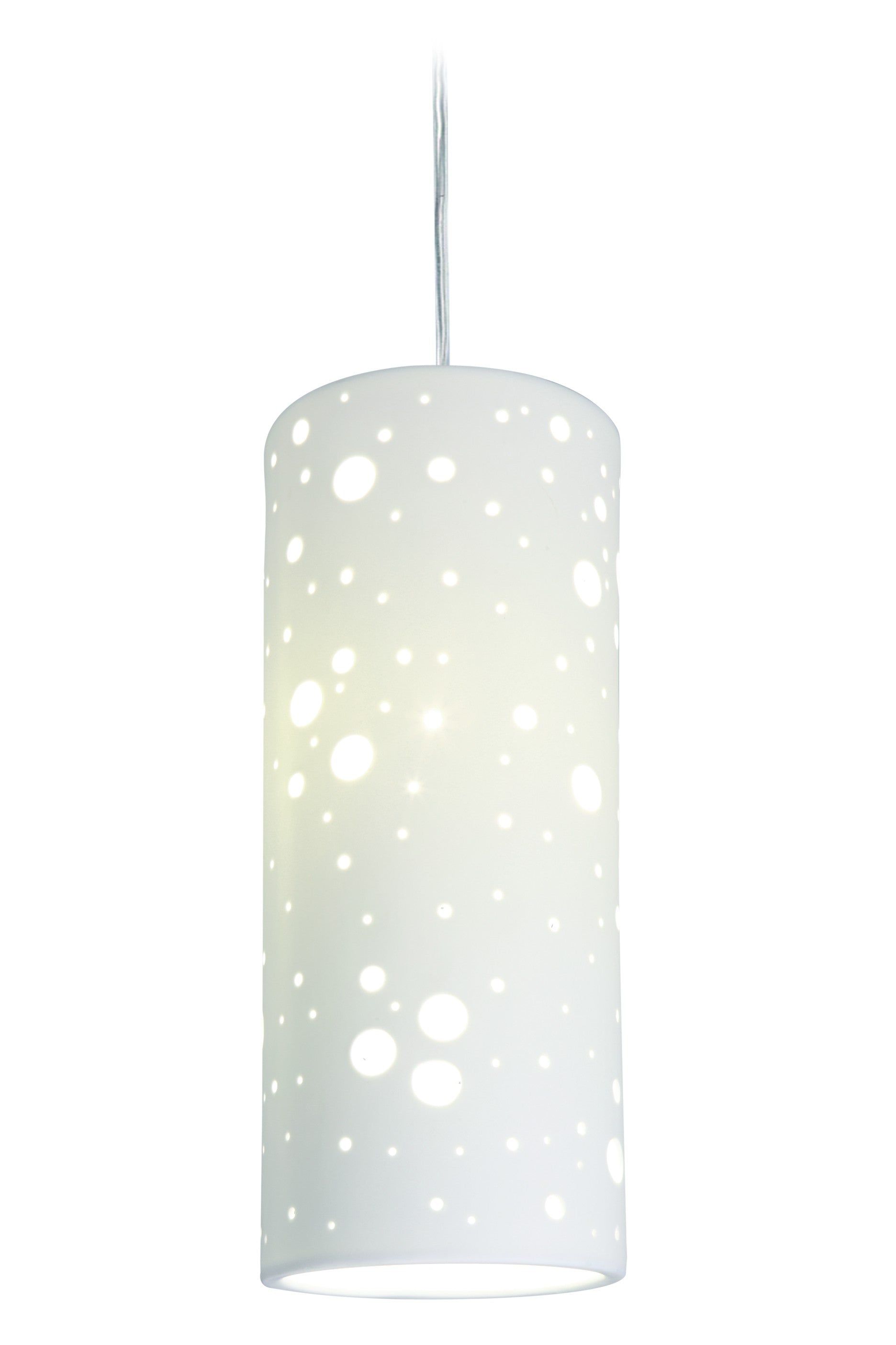 Lampadario Cilindrico Decoro Pianeta