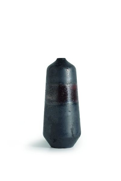 Vaso alto Grigio 20x h47cm Tribal