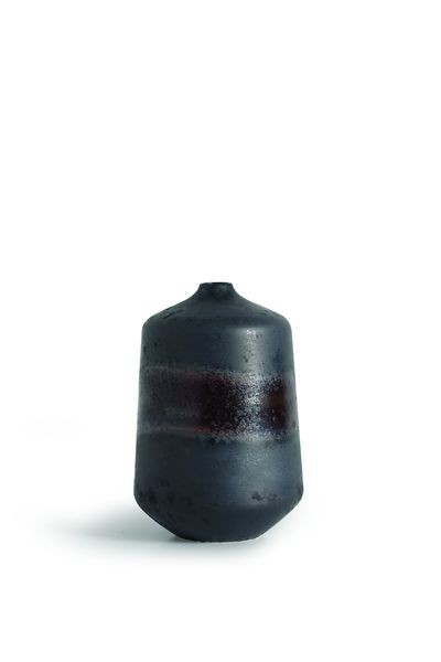 Vaso medio Grigio 25x h37 cm Tribal