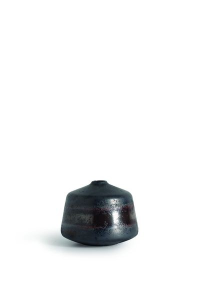 Vaso basso Grigio 25x h 20cm Tribal