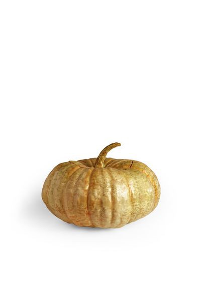 Zucca in ceramica  RUGGINE  Ø 50 x h30 cm