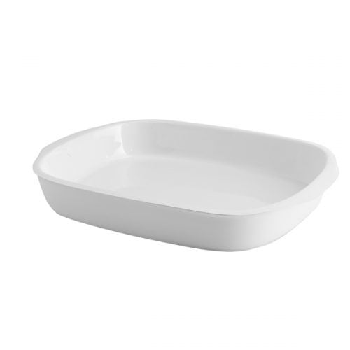 Pirofila rettangolare cm 39 Scudery Bianco