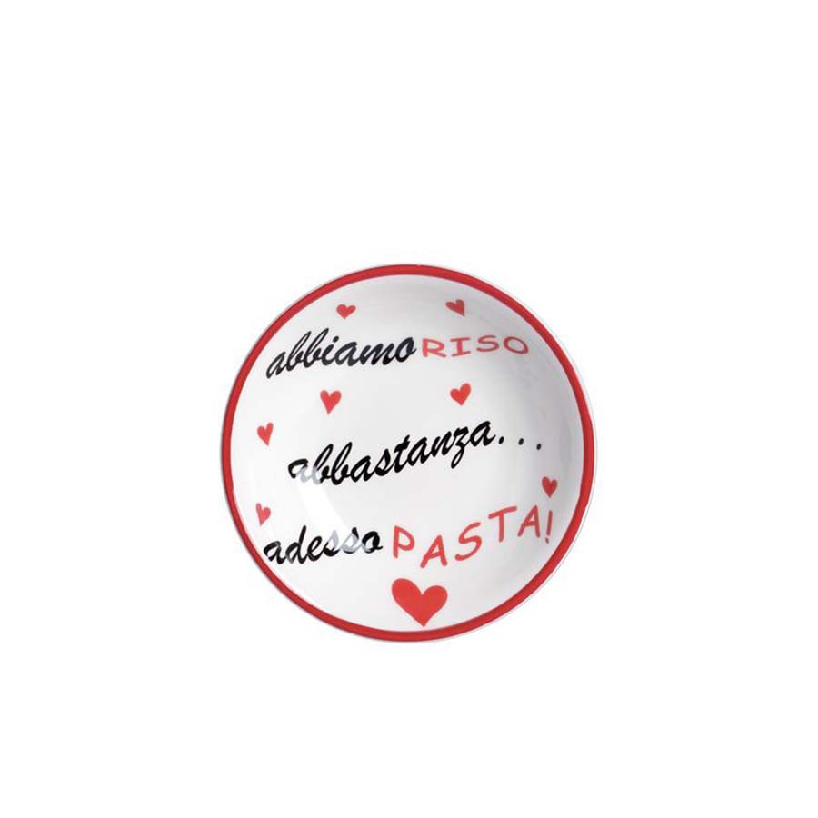 Fondina Pasta D 20 cm con scritte