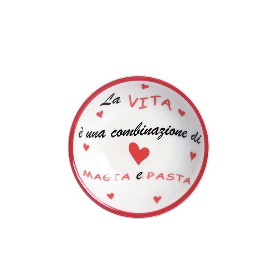 Fondina Pasta D 20 cm con scritte