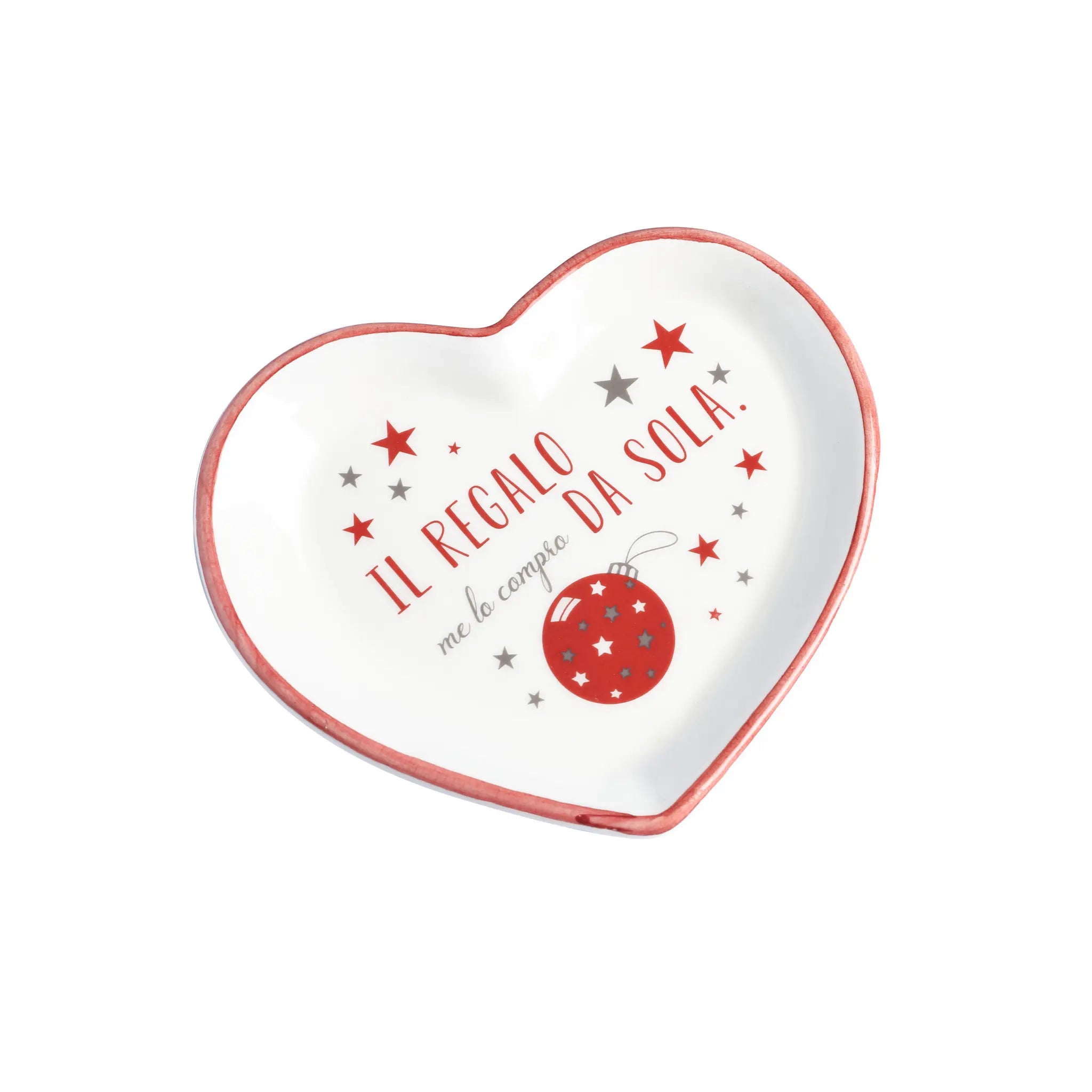 Cuoricino “Il regalo me lo compro da sola” – Xmas Heart