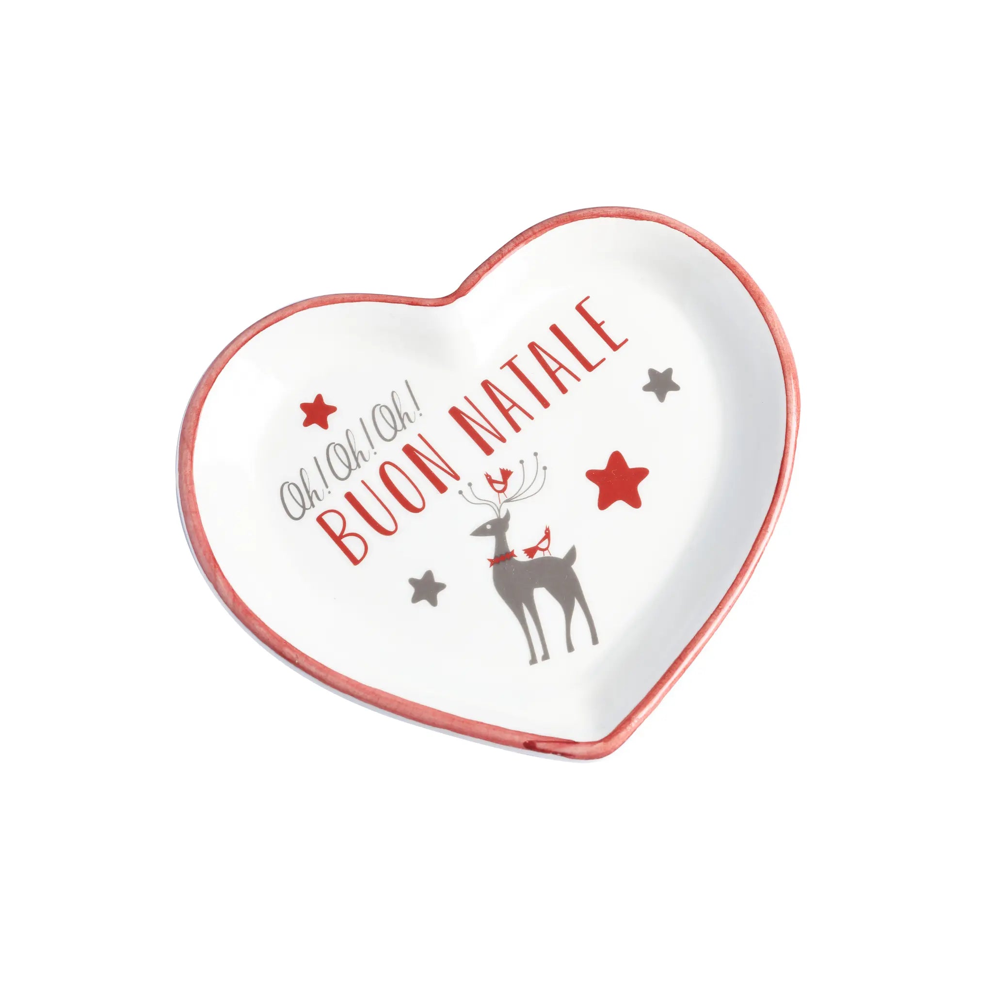 Cuoricino “Oh oh oh Buon Natale” – Xmas Heart