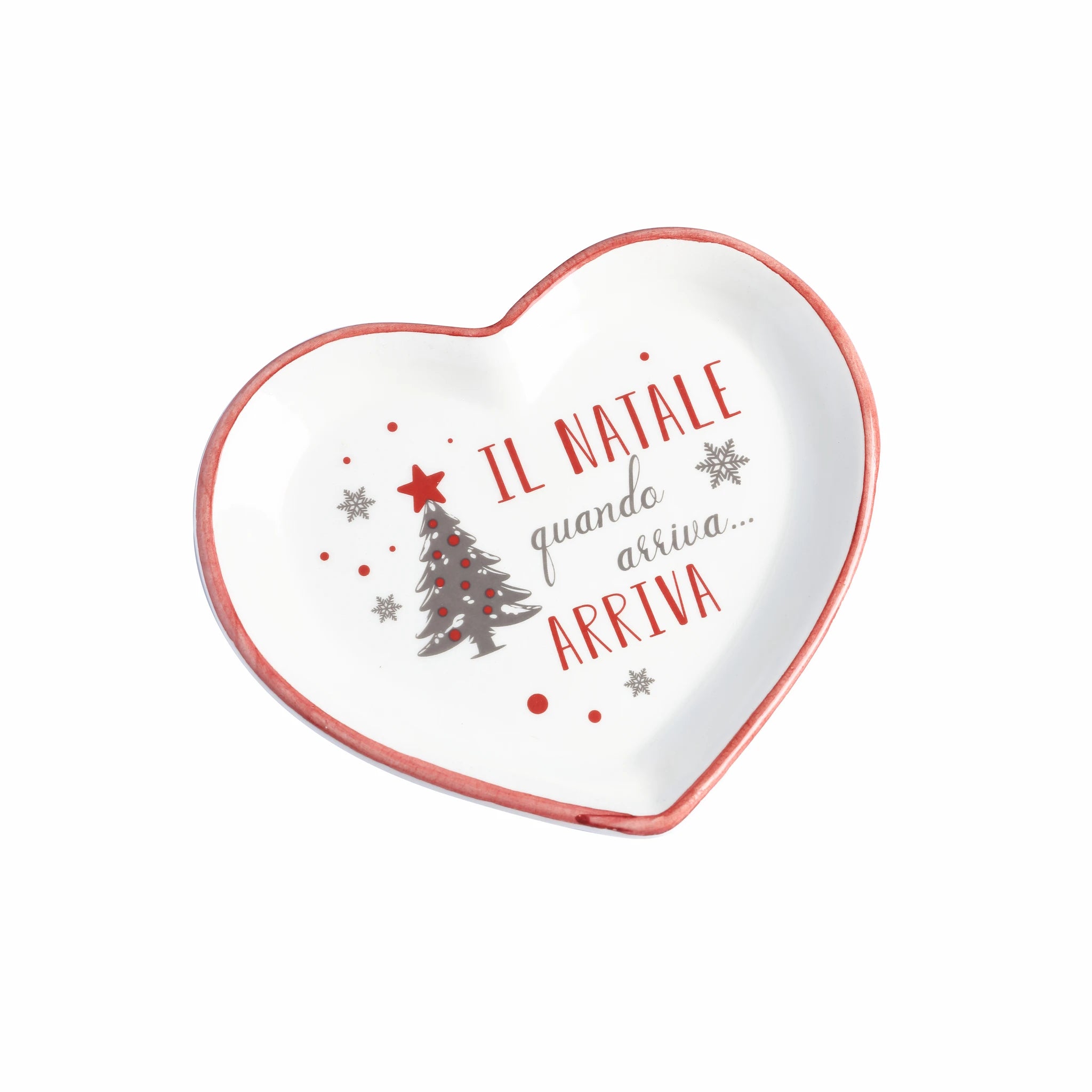 Cuoricino “Il natale quando arriva arriva” – Xmas Heart