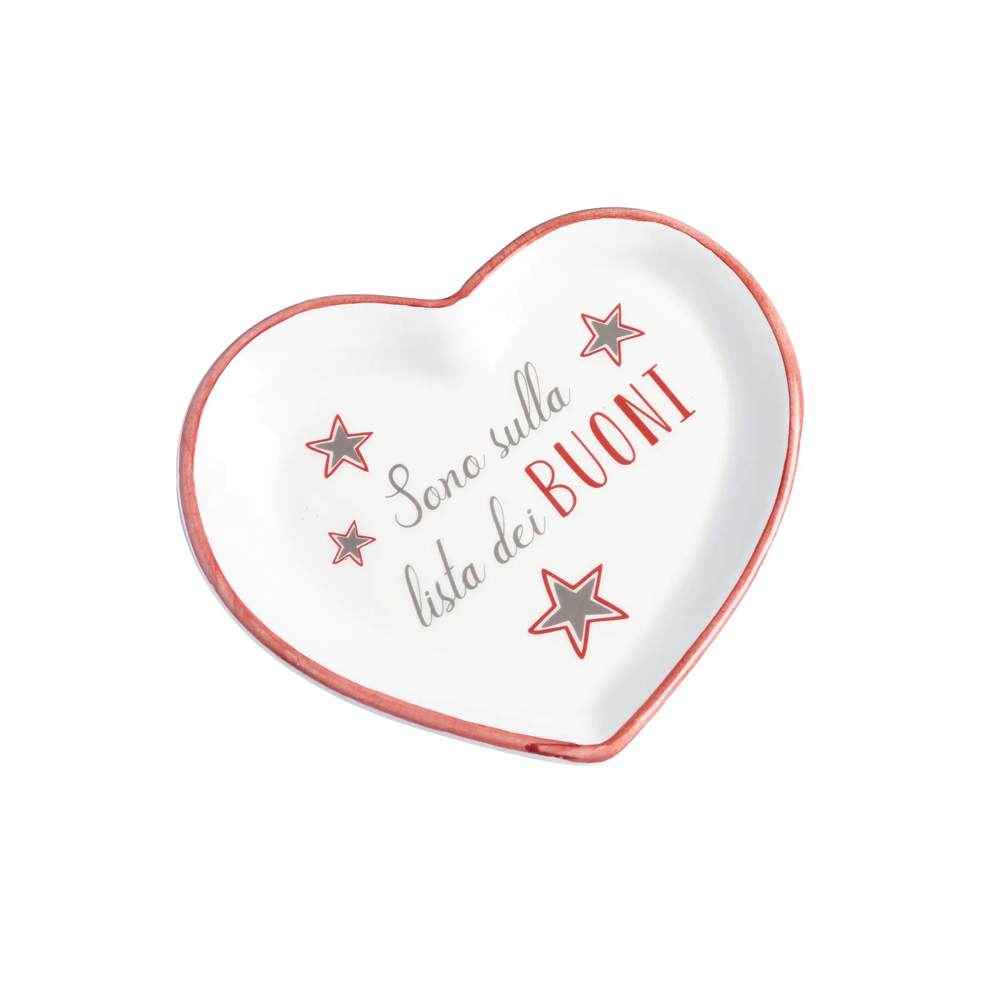 Cuoricino “Sono sulla lista dei buoni” – Xmas Heart