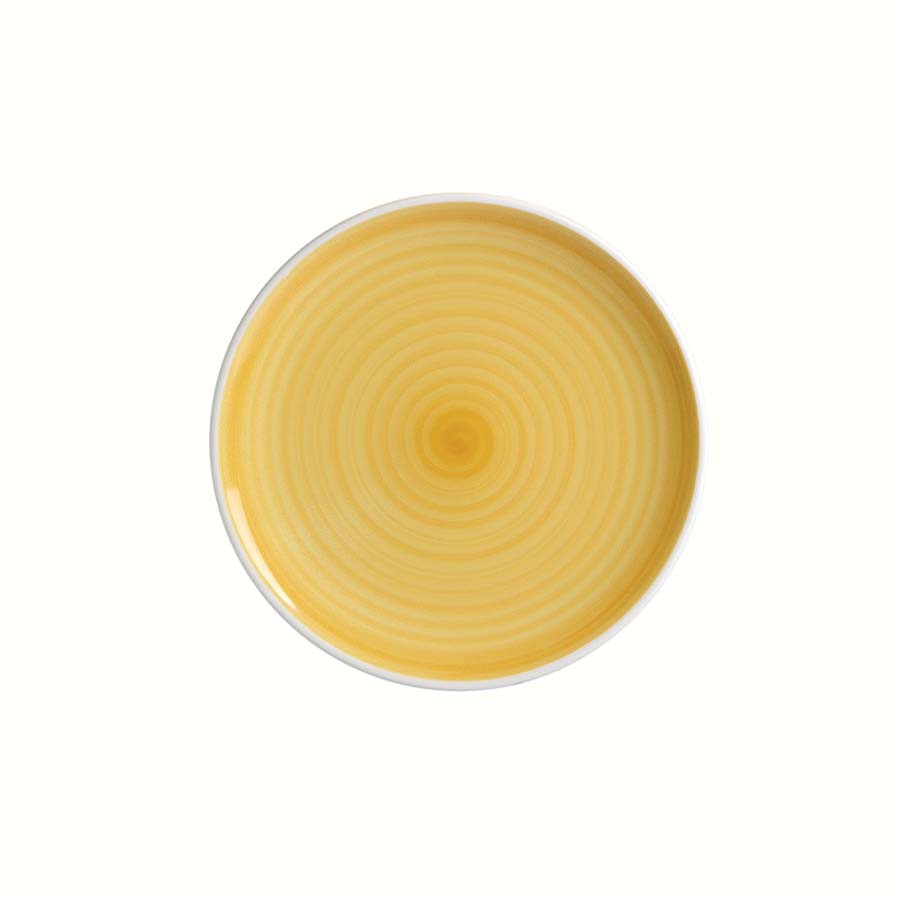 Piatto frutta cm 21 Cottage blu&giallo