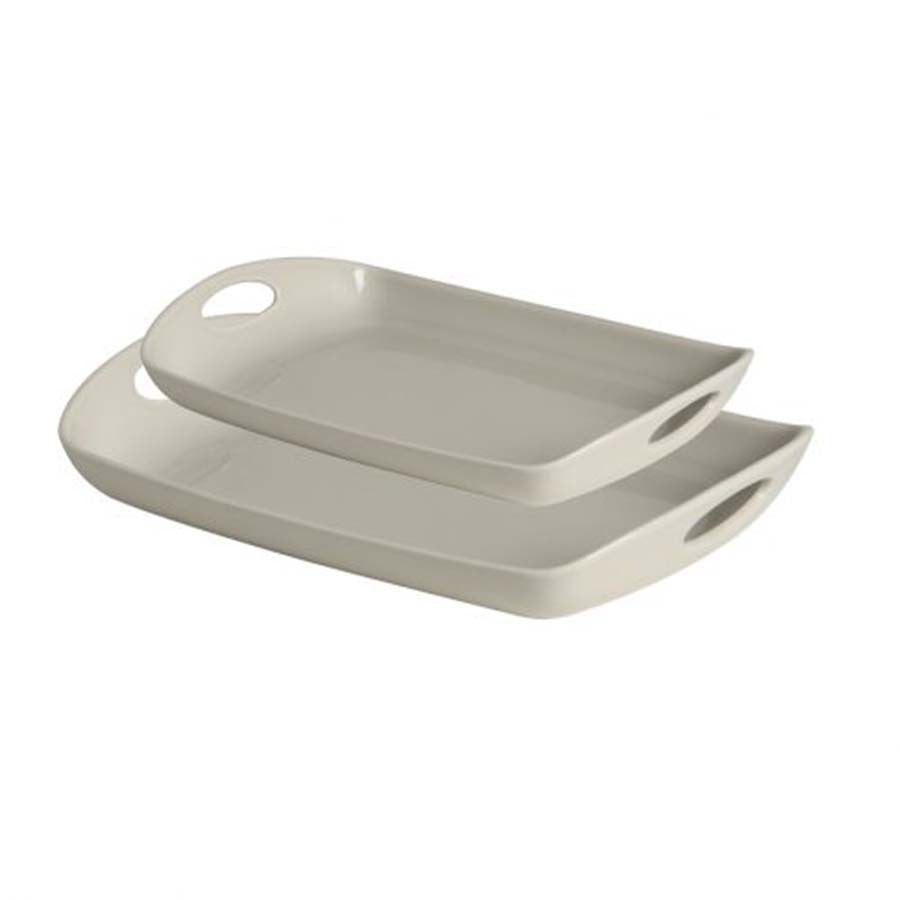 Set 2 vassoi Rettangolari 40x35 cm Young Colors