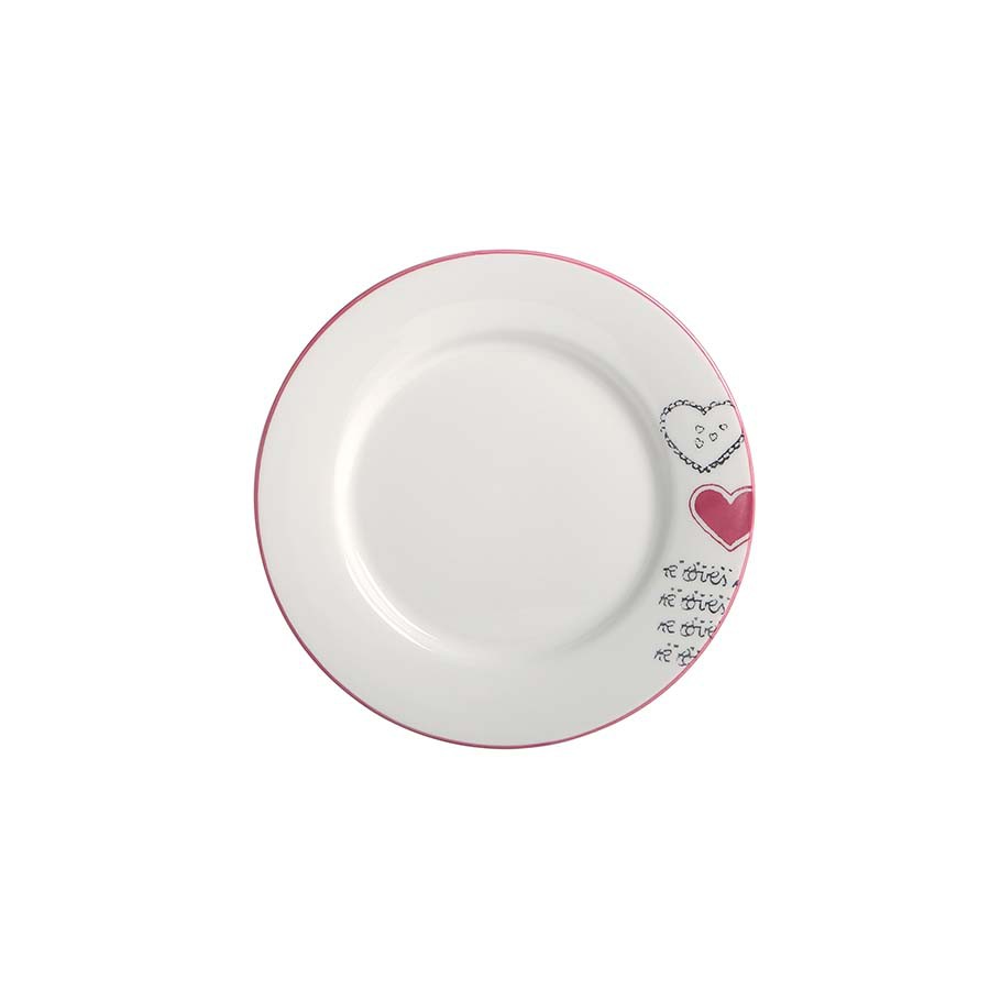 Piatto Piano cm 27 Primo Amore