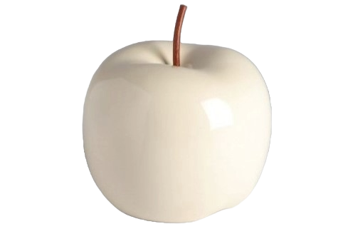 Mela Stregata Avorio Grande